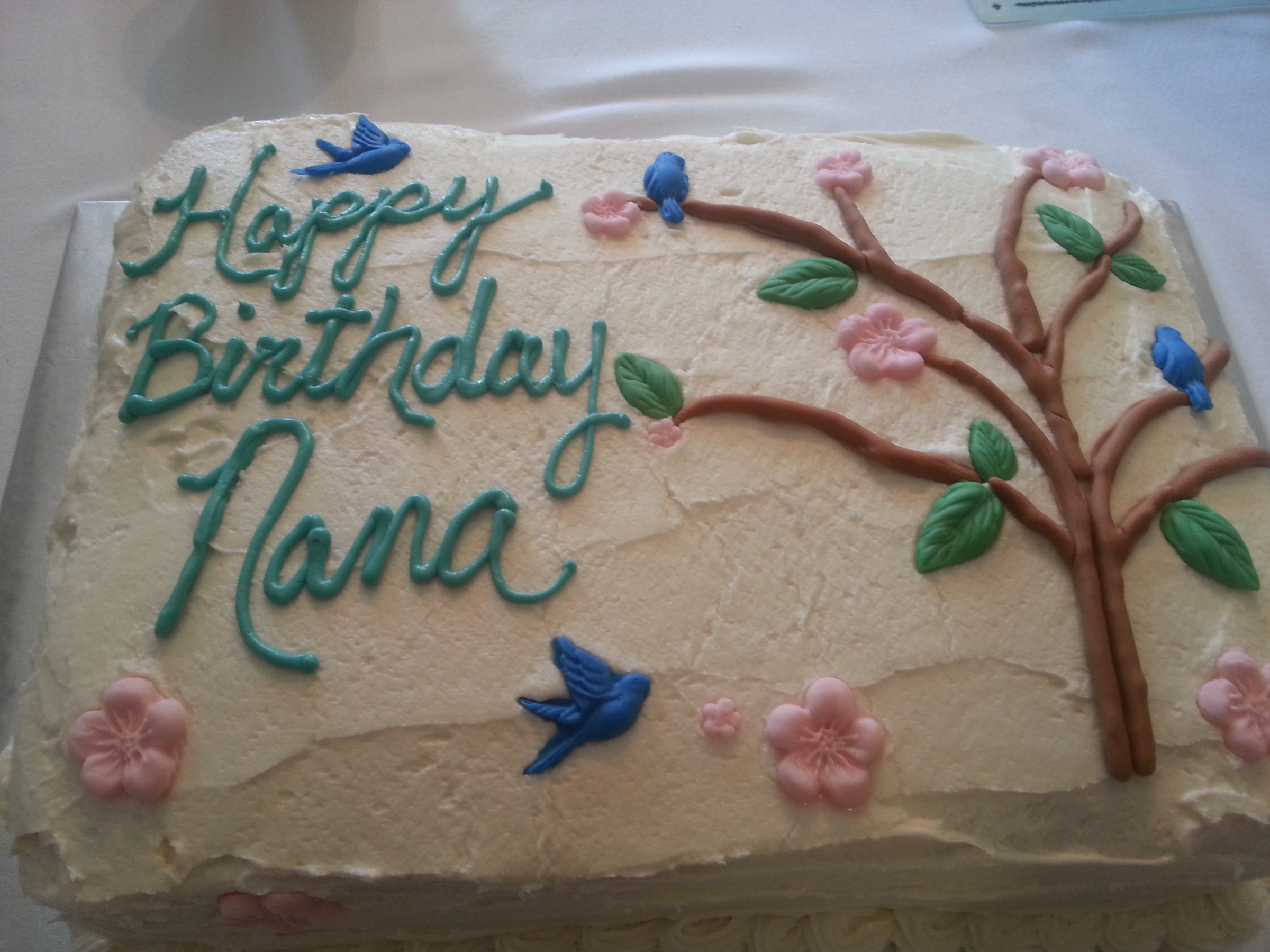Happy Birthday Nana Cake